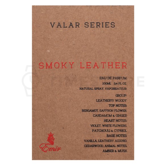 Emir Smoky Leather parfémovaná voda unisex 100 ml