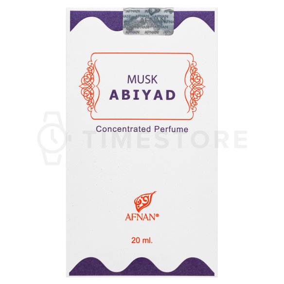 Afnan Musk Abiyad Parfumirano olje unisex 20 ml