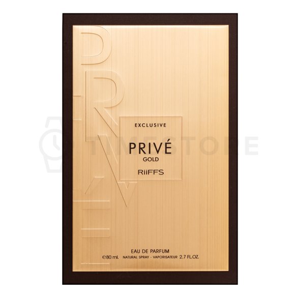 Riiffs Exclusive Prive Gold Eau de Parfum bărbați 80 ml