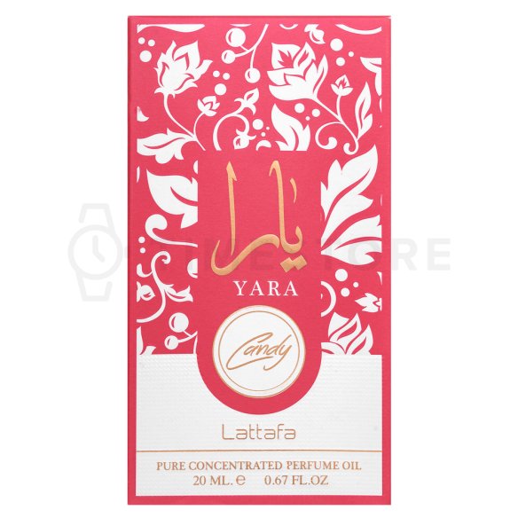 Lattafa Yara Candy Aceite perfumado para mujer 20 ml
