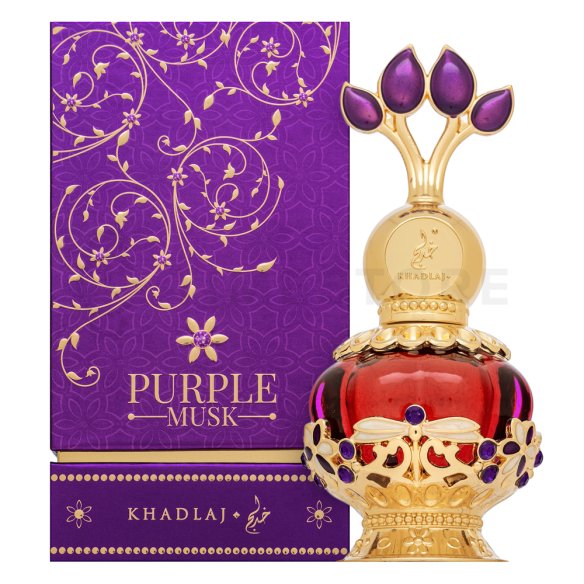 Khadlaj Purple Musk Parfémovaný olej pro ženy 20 ml