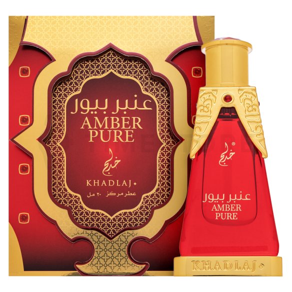 Khadlaj Amber Pure Parfumirano olje unisex 20 ml