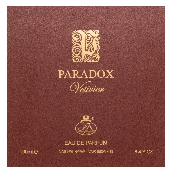 French Avenue Paradox Vetivier Eau de Parfum da uomo 100 ml
