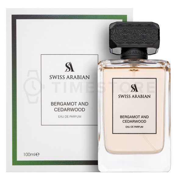 Swiss Arabian Bergamot and Cedarwood parfumirana voda za moške 100 ml