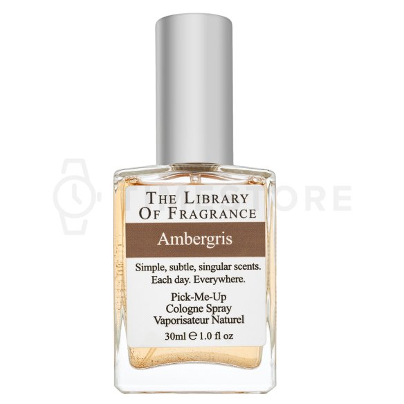 The Library Of Fragrance Ambergris eau de cologne unisex 30 ml