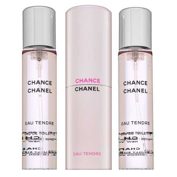 Chanel Chance Eau Tendre - Refill toaletní voda pro ženy 3 x 20 ml