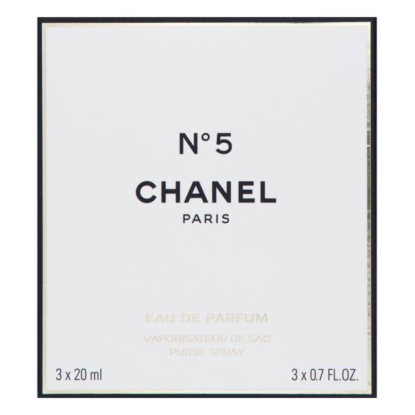 Chanel No.5 - Refillable Eau de Parfum nőknek 3 x 20 ml