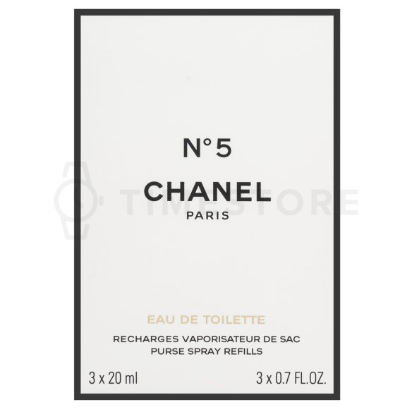 Chanel No.5 - Refill toaletná voda pre ženy 3 x 20 ml