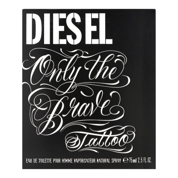 Diesel Only The Brave Tattoo Eau de Toilette férfiaknak 75 ml