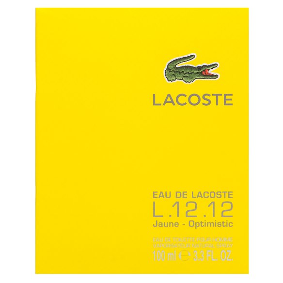 Lacoste Eau de Lacoste L.12.12. Jaune toaletná voda pre mužov 100 ml