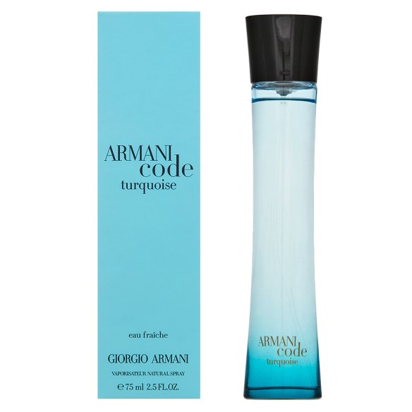 Armani (Giorgio Armani) Code Turquoise Eau Fraiche Eau de Toilette nőknek 75 ml