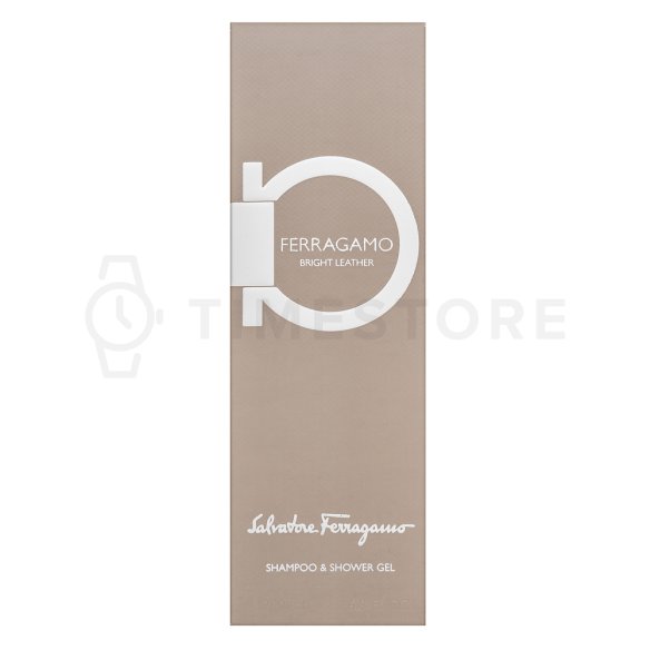 Salvatore Ferragamo Ferragamo Bright Leather Gel de ducha para hombre 200 ml