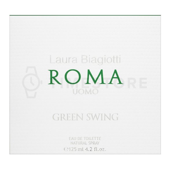 Laura Biagiotti Roma Uomo Green Swing toaletná voda pre mužov 125 ml