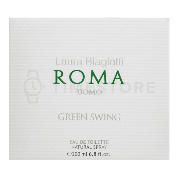 Laura Biagiotti Roma Uomo Green Swing toaletná voda pre mužov 200 ml