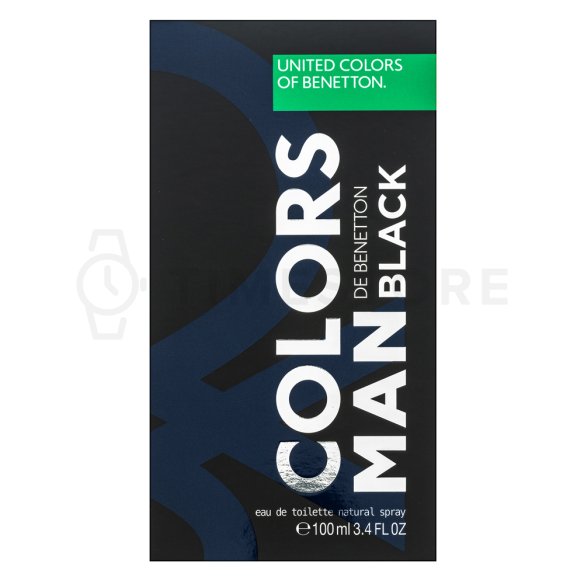 Benetton Colors de Benetton Man Black Eau de Toilette férfiaknak 100 ml