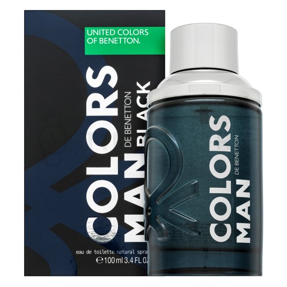 Benetton Colors de Benetton Man Black Eau de Toilette férfiaknak 100 ml