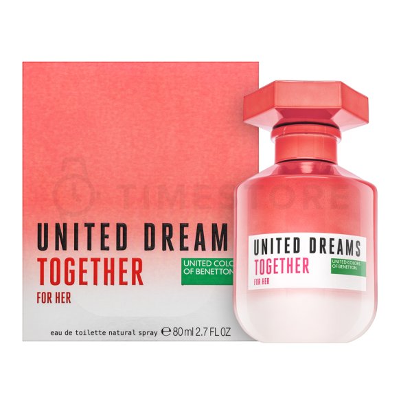 Benetton United Dreams Together For Her toaletní voda pro ženy 80 ml