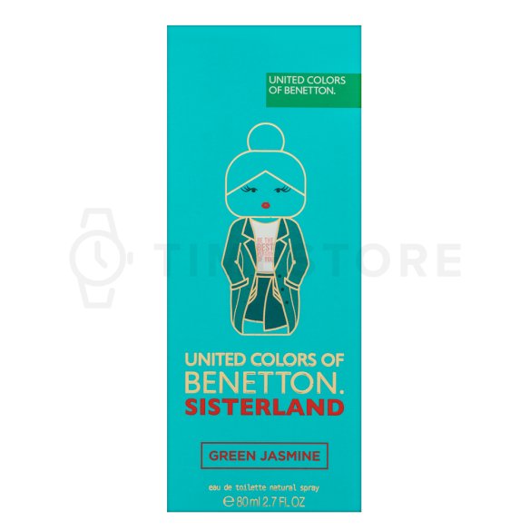 Benetton Sisterland Green Jasmine toaletní voda pro ženy 80 ml