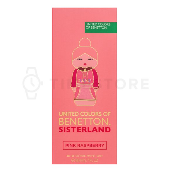 Benetton Sisterland Pink Raspberry toaletní voda pro ženy 80 ml