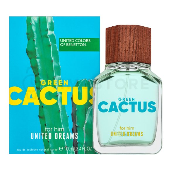 Benetton United Dreams Green Cactus Toaletna voda za moške 100 ml