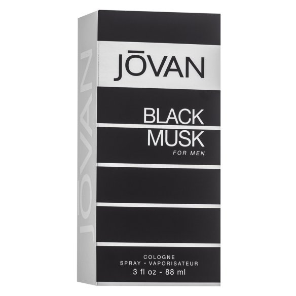 Jovan Black Musk Eau de Cologne férfiaknak 88 ml