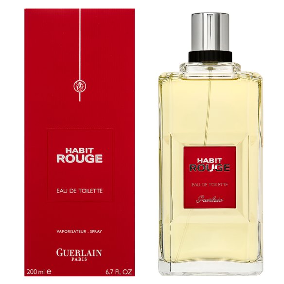 Guerlain Habit Rouge toaletní voda pro muže 200 ml