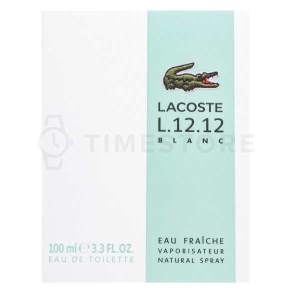 Lacoste Eau De Lacoste L.12.12 Blanc Eau Fraîche woda toaletowa dla mężczyzn 100 ml