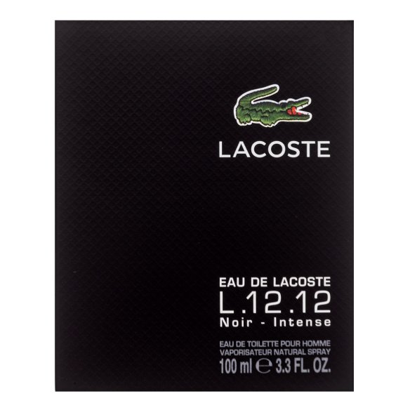 Lacoste Eau de Lacoste L.12.12. Noir Eau de Toilette férfiaknak 100 ml