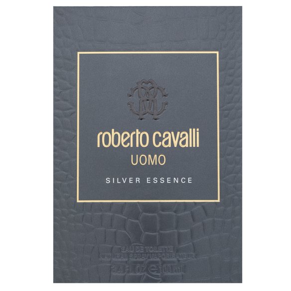 Roberto Cavalli Uomo Silver Essence toaletní voda pro muže 100 ml