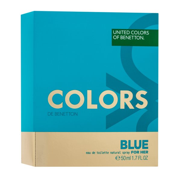 Benetton Colors de Benetton Blue Eau de Toilette nőknek 50 ml