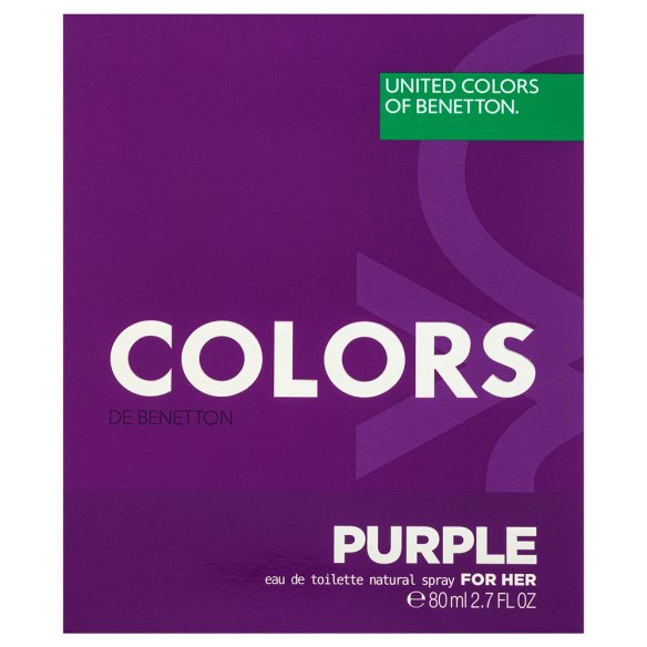Benetton Colors de Benetton Purple toaletná voda pre ženy 80 ml