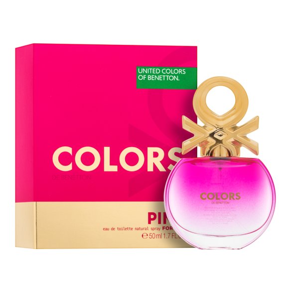 Benetton Colors de Benetton Pink Eau de Toilette nőknek 50 ml