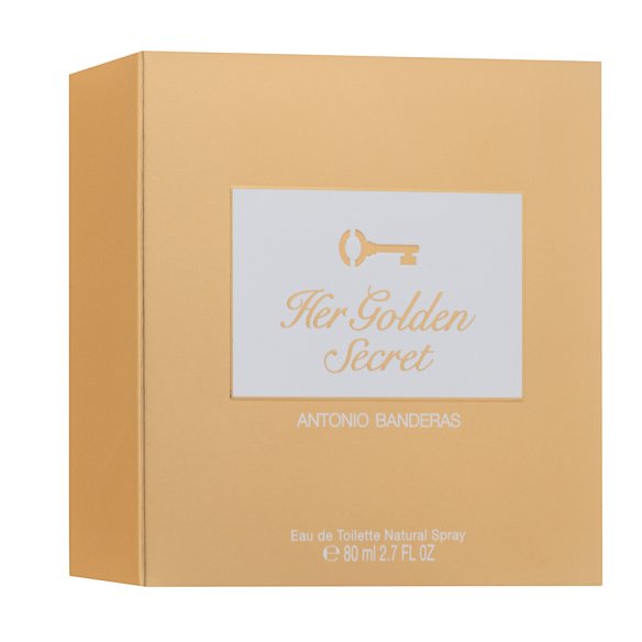 Antonio Banderas Her Golden Secret Eau de Toilette nőknek 80 ml