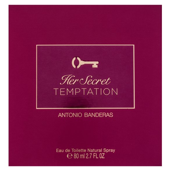 Antonio Banderas Her Secret Temptation Eau de Toilette nőknek 80 ml