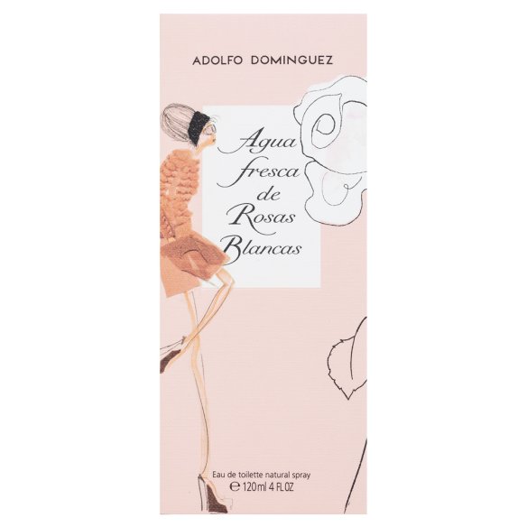 Adolfo Dominguez Agua Fresca de Rosas Blancas Eau de Toilette nőknek 120 ml
