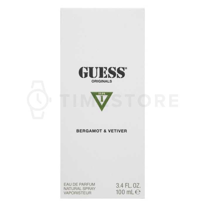 Guess Originals Type 1 Bergamot & Vetiver woda perfumowana unisex 100 ml