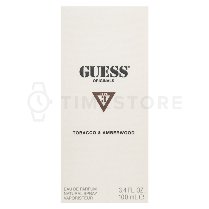 Guess Originals Type 3 Tobacco & Amberwood woda perfumowana unisex 100 ml