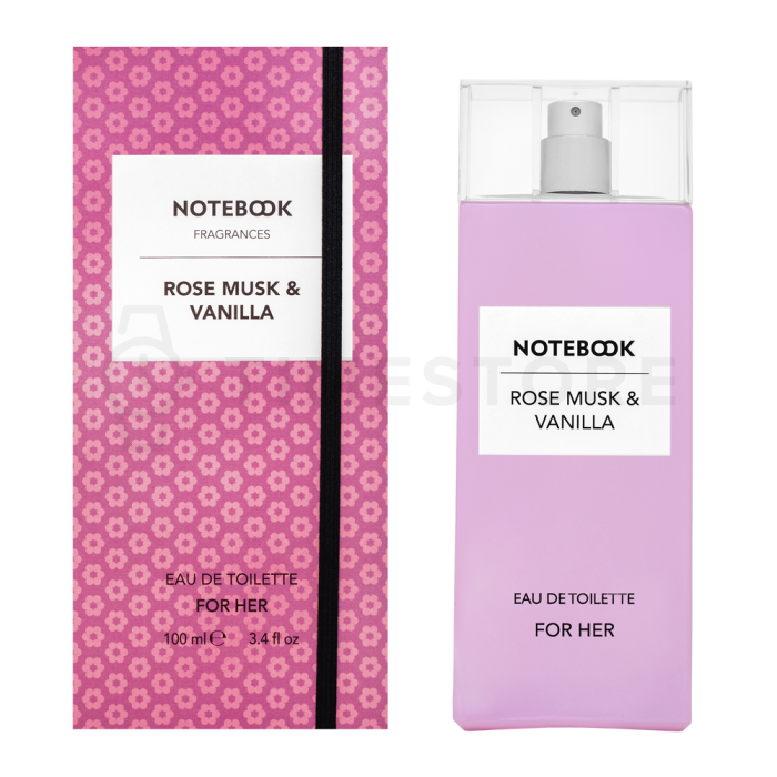 Aquolina Notebook - Rose Musk & Vanilla toaletná voda pre ženy 100 ml
