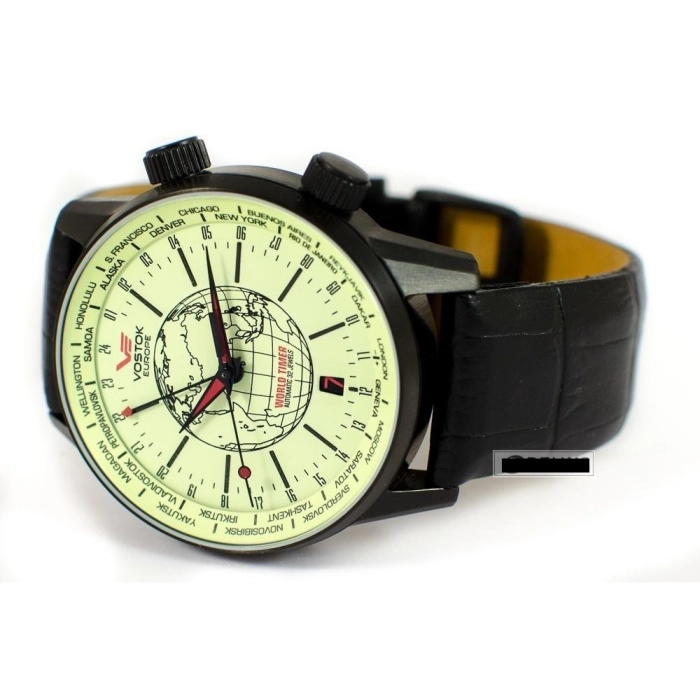 Vostok Europe Gaz-14 Limouzine World Timer