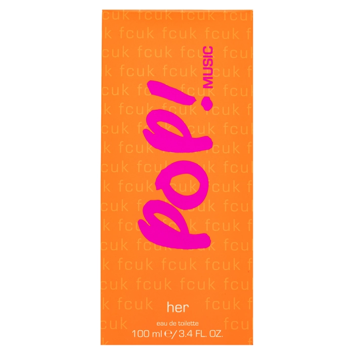 Fcuk Pop Music toaletní voda pro ženy 100 ml