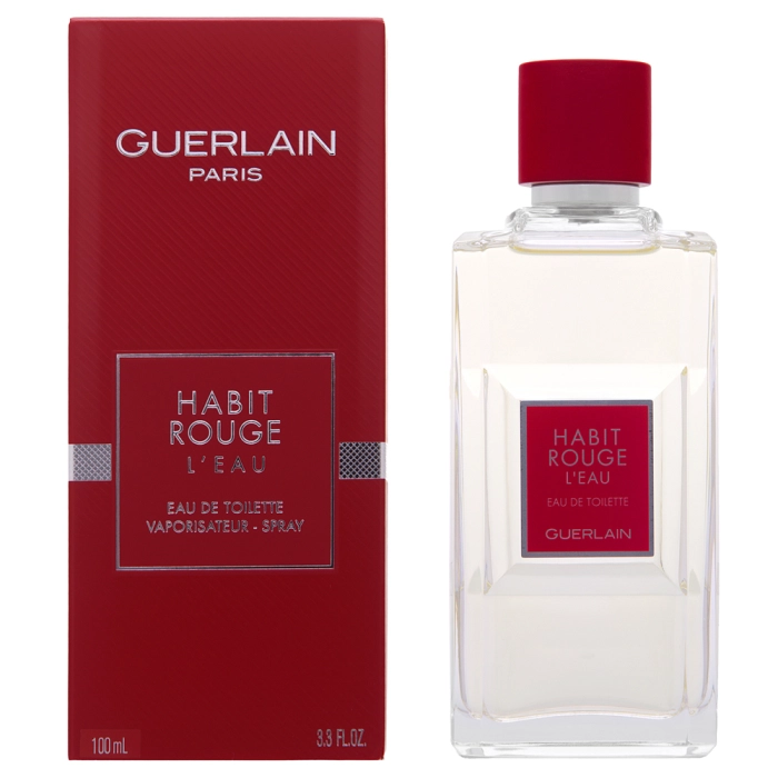 Guerlain Habit Rouge L'Eau toaletná voda pre mužov 100 ml