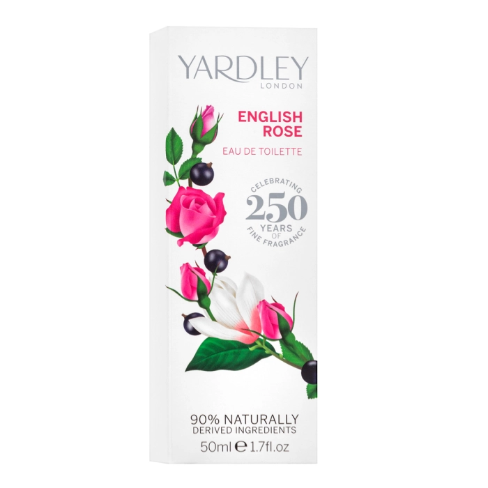 Yardley English Rose Toaletna voda za ženske 50 ml