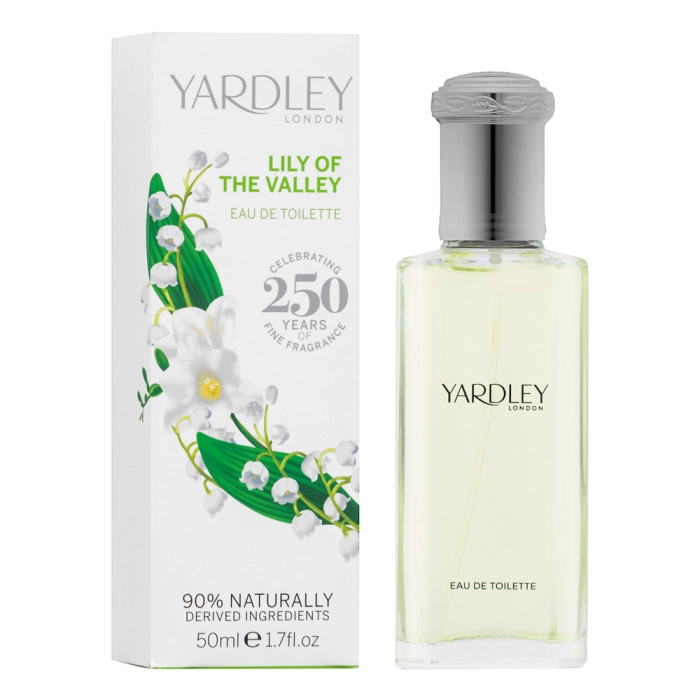 Yardley Lily of the Valley toaletní voda pro ženy 50 ml