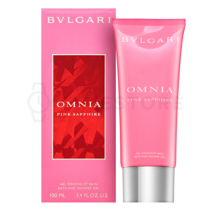 Bvlgari Omnia Pink Sapphire sprchový gél pre ženy 100 ml