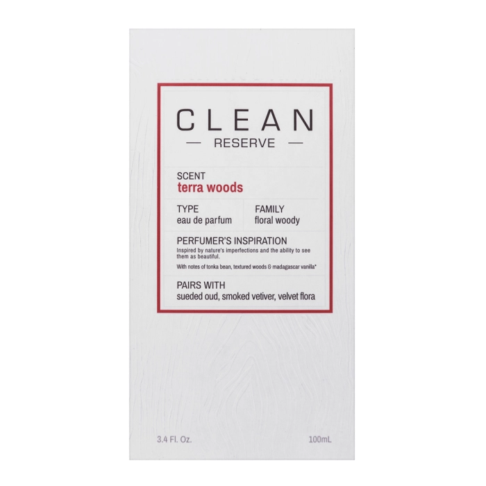 Clean Terra Woods parfémovaná voda unisex 100 ml