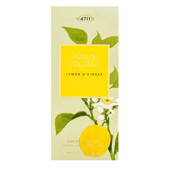 4711 Acqua Colonia Lemon & Ginger kolínska voda unisex 170 ml