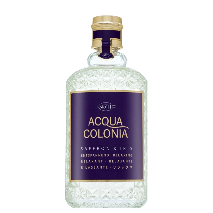 4711 Acqua Colonia Saffron & Iris kolínska voda unisex 170 ml