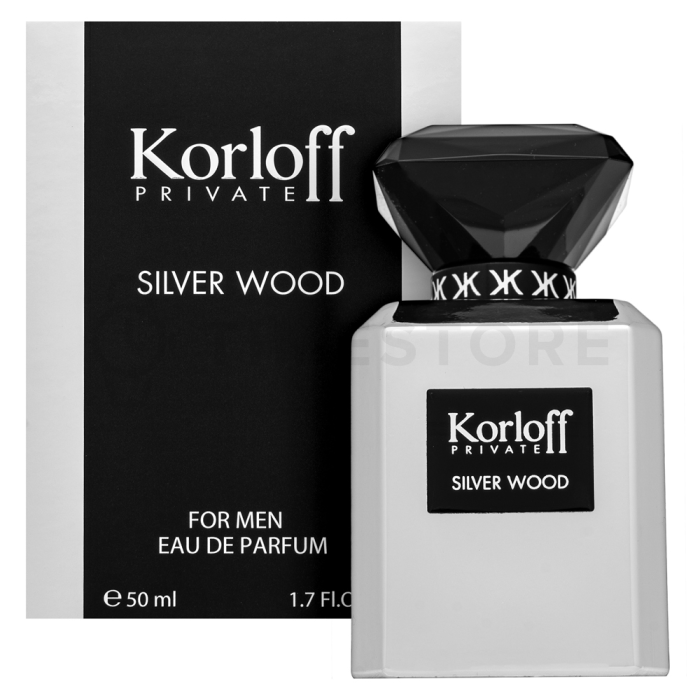 Korloff Paris Private Silver Wood parfémovaná voda pre mužov 50 ml
