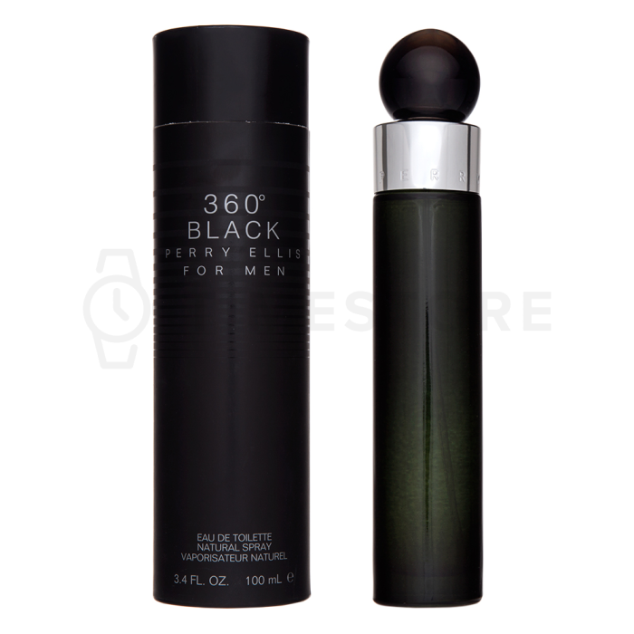 Perry Ellis 360 Black Eau de Toilette férfiaknak 100 ml