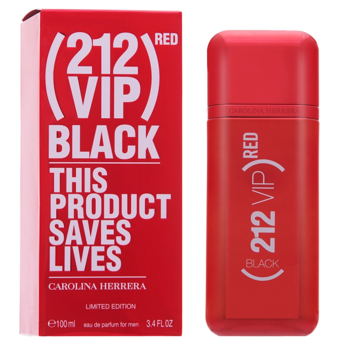 Carolina Herrera 212 VIP Black Red parfémovaná voda pre mužov 100 ml